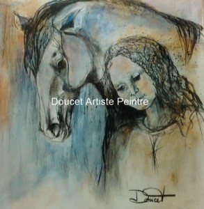 Douce rencontre 24 x 36